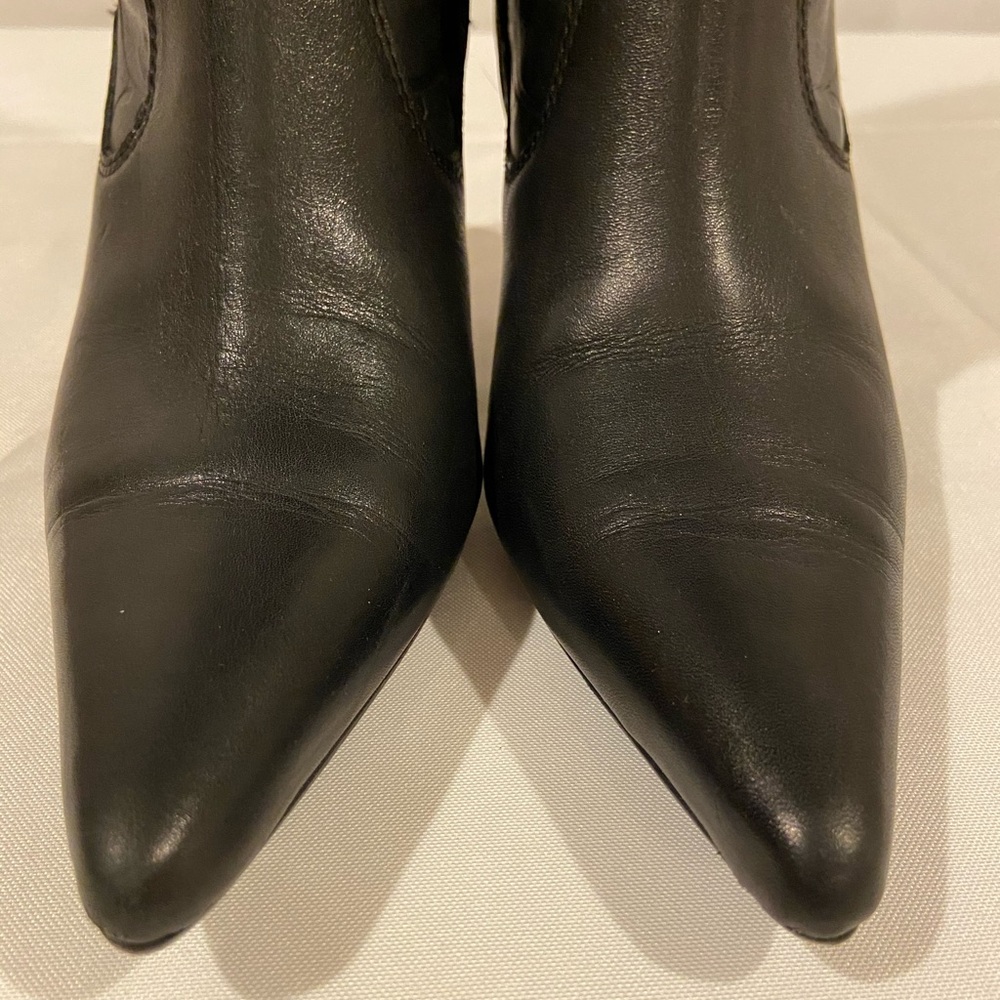 Coach Leather Monogram Boots - Picture 9 of 13